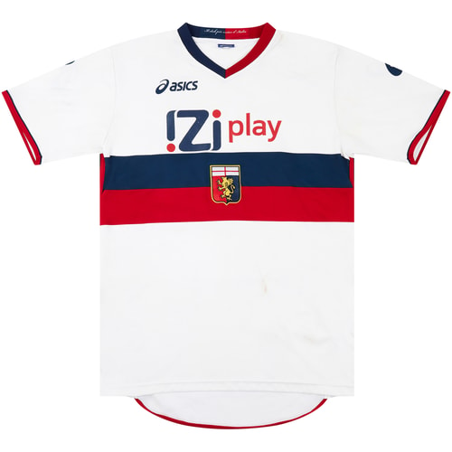 2010-11 Genoa Match Issue Signed Away Shirt M.Veloso #42