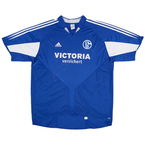 2004-05 Schalke Home Shirt - 5/10 - (XXL)