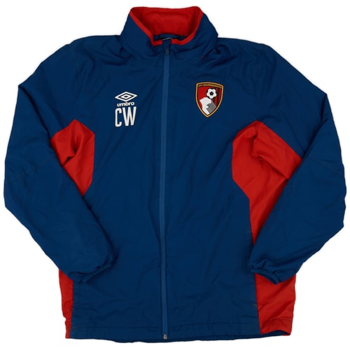 2017-18 Bournemouth Staff Issue Track Jacket (CW) - 8/10 - (L)