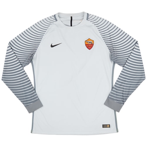 2016-17 Roma Authentic GK Shirt - 5/10 - (XL)