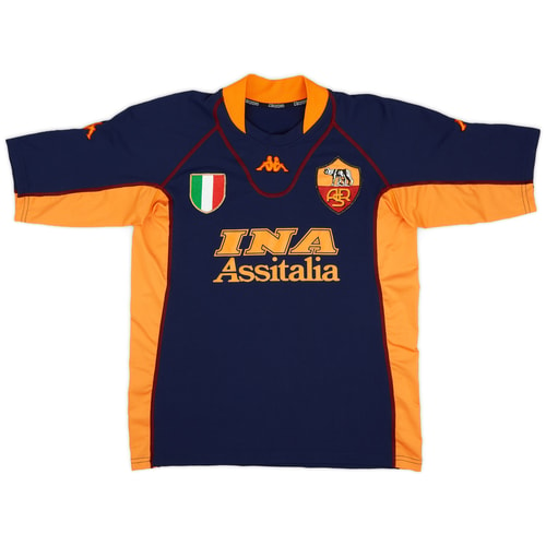 2001-02 Roma Third Shirt - 8/10 - (XL)