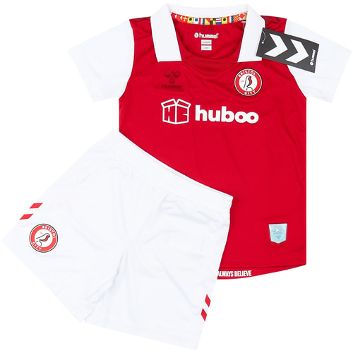 2022-23 Bristol City Home Shirt & Shorts Kit (3-4 Years)