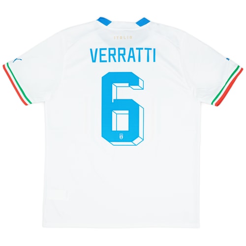 2022-23 Italy Away Shirt Verratti #6