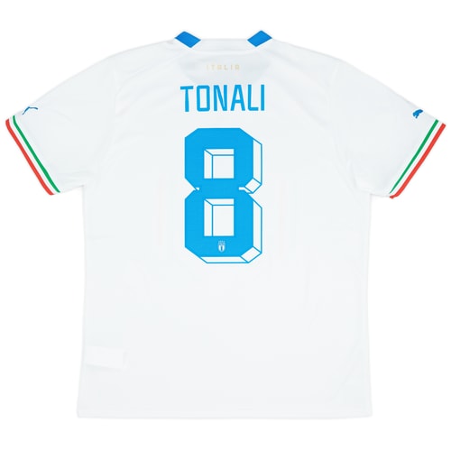 2022-23 Italy Away Shirt Tonali #8