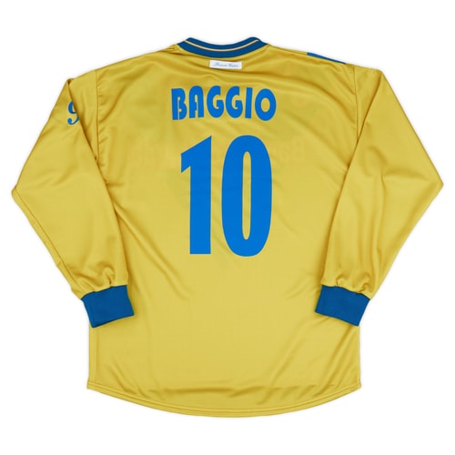 2001-02 Brescia Garman Reissue Third L/S Shirt Baggio #10