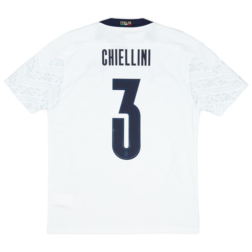 2020-21 Italy Away Shirt Chiellini #3