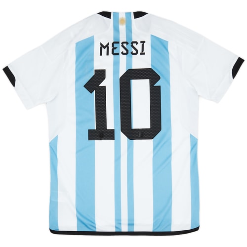 2022-23 Argentina Home 'vs Croatia' Shirt Messi #10