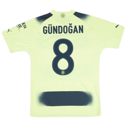 2022-23 Manchester City Player Issue Third European Shirt Gündoğan #8