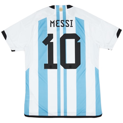 2022-23 Argentina Home 'vs Australia' Shirt Messi #10