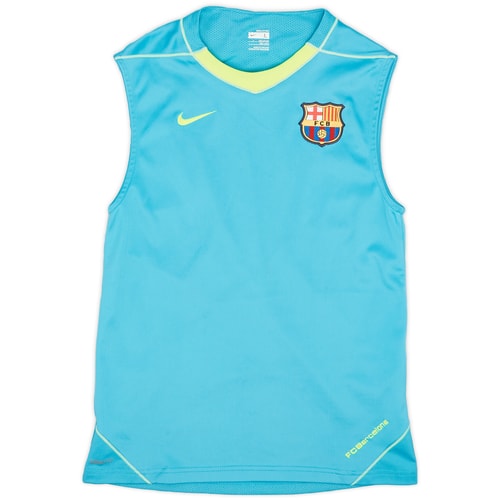2007-08 Barcelona Nike Training Vest - 8/10 - (L.Boys)