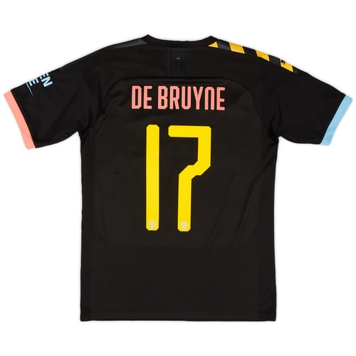 2019-20 Manchester City Away Shirt De Bruyne #17 - 9/10 - (S)