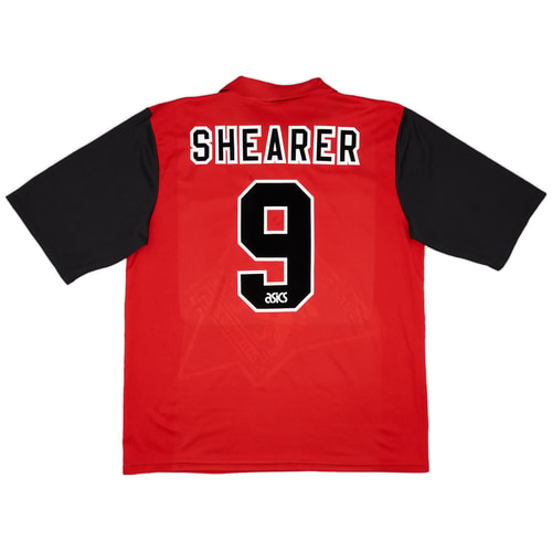 1995-96 Blackburn Away Shirt Shearer #9 - 9/10 - (XL)