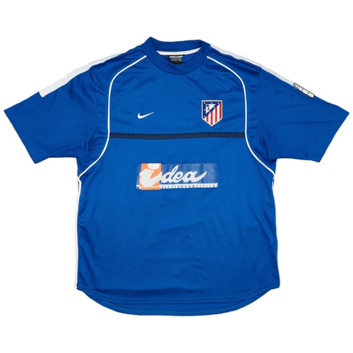2001-02 Atletico Madrid Nike Training Shirt - 7/10 - (XL)