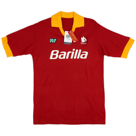 1987-88 Roma NR Reissue Home Shirt #7 (Conti)