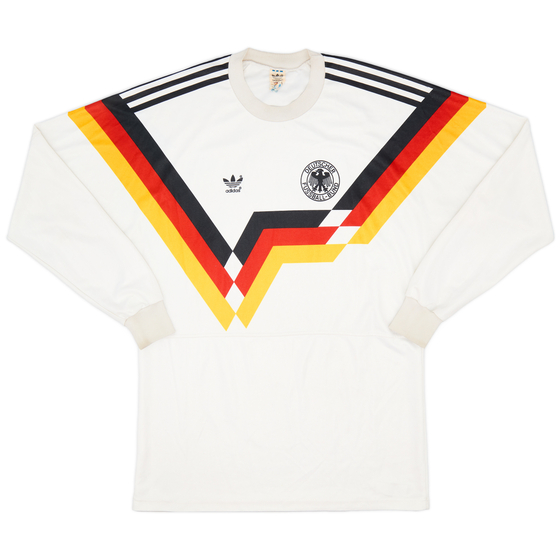 1988-90 West Germany Home L/S Shirt - 8/10 - (L)