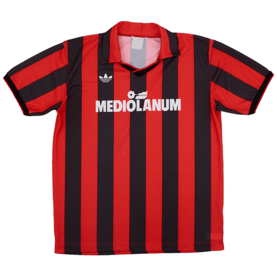 1990-91 AC Milan Basic Home Shirt - 9/10 - (L)