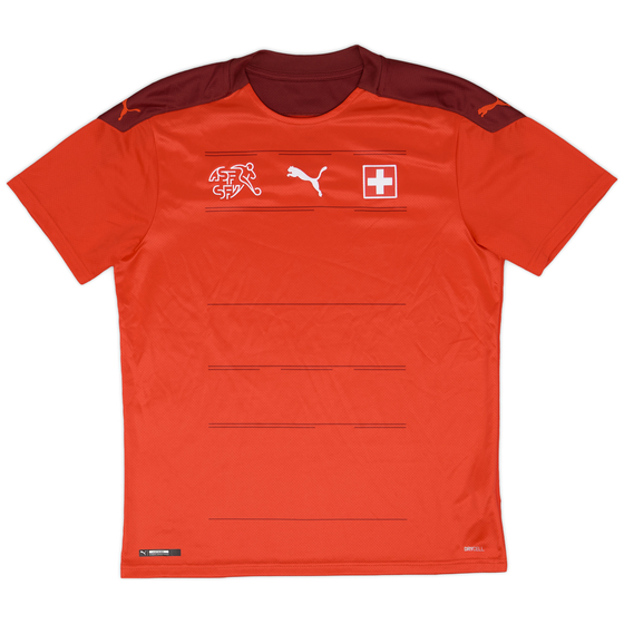 2020-21 Switzerland Home Shirt - 10/10 - (L)