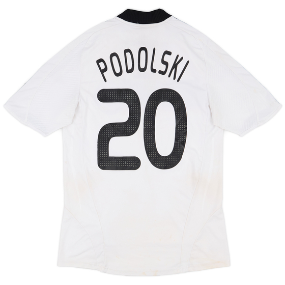 2008-09 Germany Home Shirt Podolski #20 - 4/10 - (M)