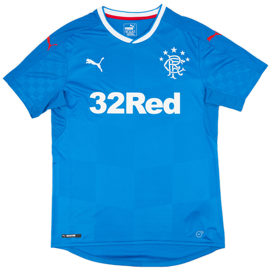 2016-18 Rangers Home Shirt - 7/10 - (M)