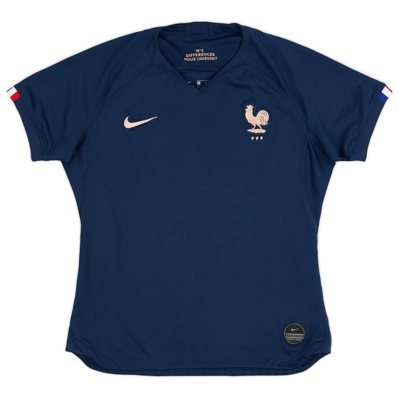 2019-20 France Women's Home Shirt - 7/10 - (Women's M)