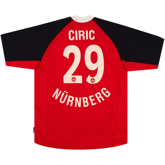 2002-03 Nurnberg Match Issue Home Shirt Ciric #29