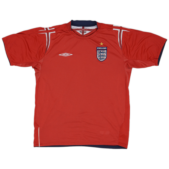 2004-06 England Away Shirt - 5/10 - (M)