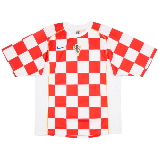 2004-06 Croatia Basic Home Shirt - 8/10 - (XL)