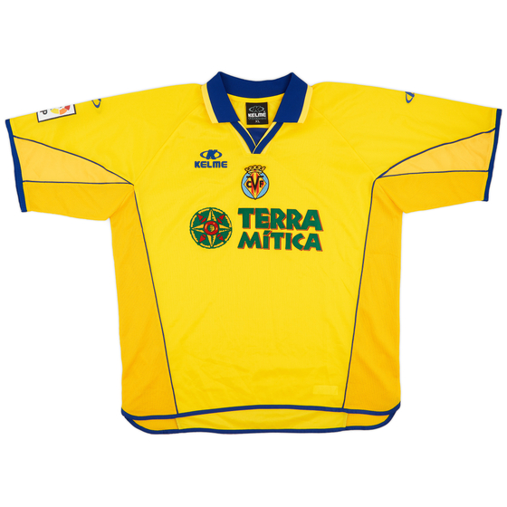 2001-03 Villarreal Home Shirt - 8/10 - (XL)