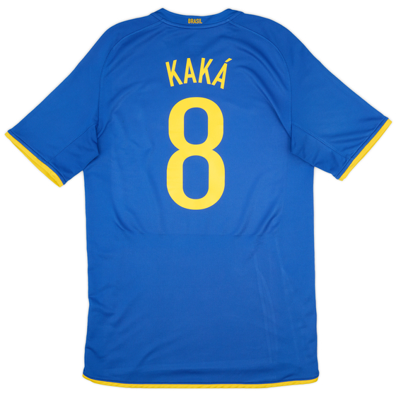 2008-10 Brazil Away Shirt Kaka #8 - 8/10 - (L)