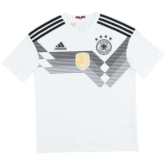 2018-19 Germany Home Shirt - 9/10 - (L.Boys)