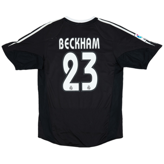2004-05 Real Madrid Away Shirt Beckham #23 - 8/10 - (S)