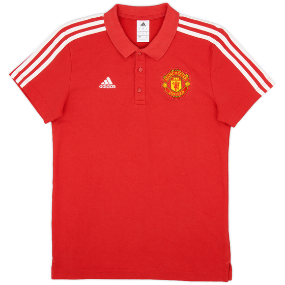 2016-17 Manchester United adidas Polo Shirt - 8/10 - (S)