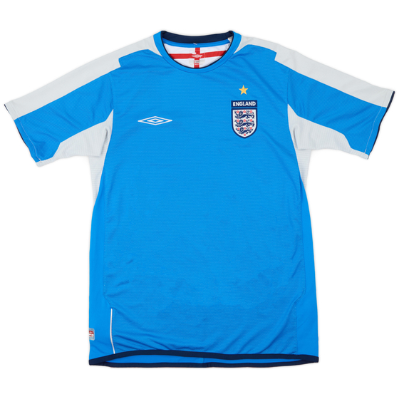 2004-06 England Umbro Training Shirt - 9/10 - (M)