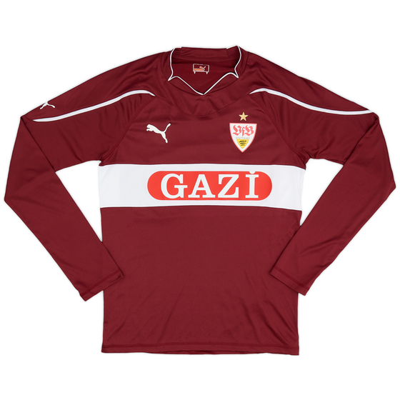2010-11 Stuttgart Player Issue Away L/S Shirt - 8/10 - (L)