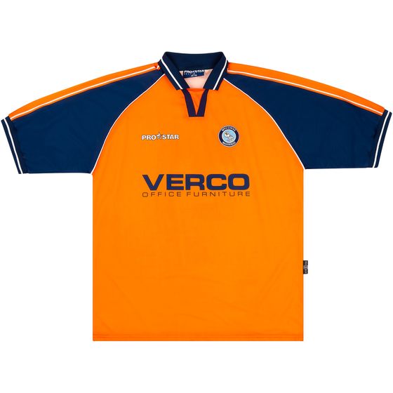 2001-02 Wycombe Wanderers Match Issue Away Shirt #21