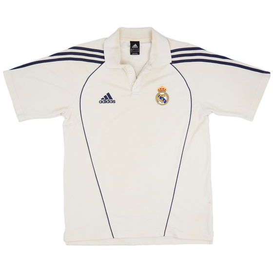 2005-06 Real Madrid adidas Polo Shirt - 5/10 - (M)