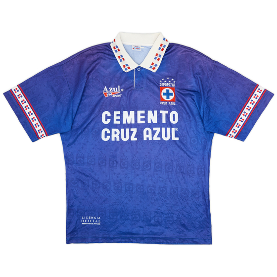 1994-96 Cruz Azul Home Shirt - 9/10 - (L)