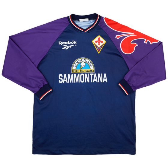 1995-96 Fiorentina Reebok Training L/S Shirt - 8/10 - (XL)