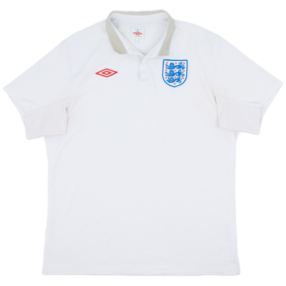 2009-10 England Home Shirt - 5/10 - (L)