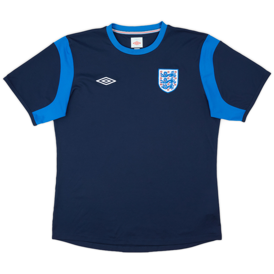 2009-10 England Umbro Training Shirt - 9/10 - (L)