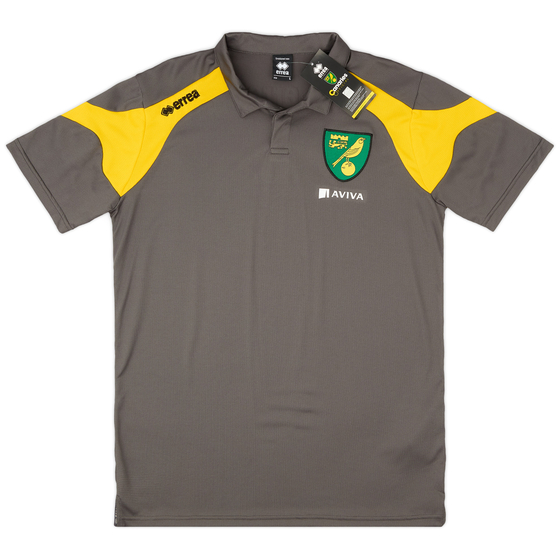 2015-16 Norwich Errea Polo T-Shirt