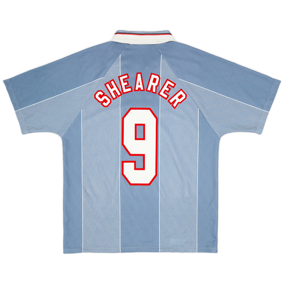 1996-97 England Away Shirt Shearer #9 - 6/10 - (L)