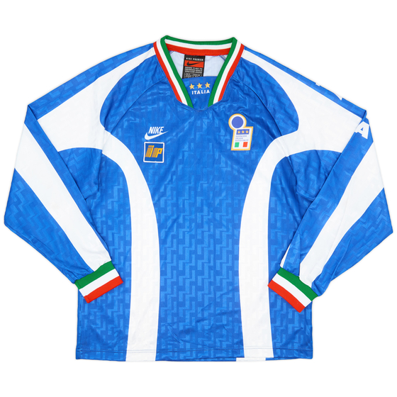 1995-96 Italy Player Issue Nike L/S Training Shirt - 9/10 - (XL)