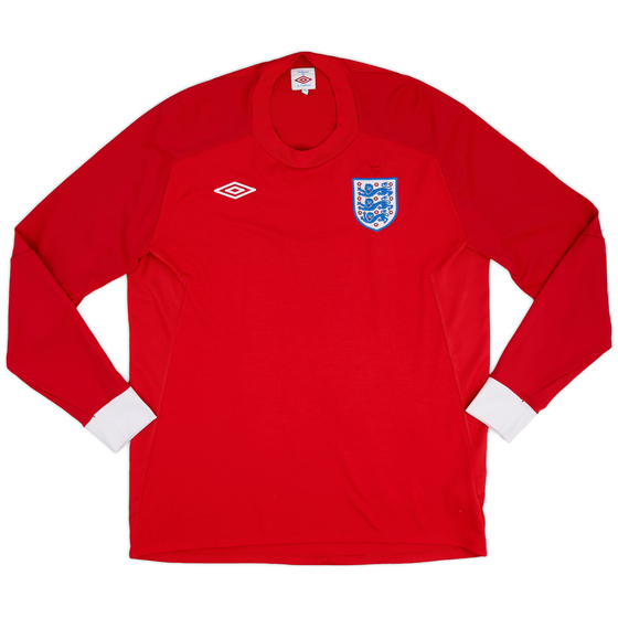 2010-11 England Away L/S Shirt - 8/10 - (L)