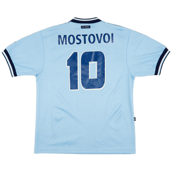 1999-01 Celta Vigo Home Shirt Mostovoi #10 - 8/10 - (L)