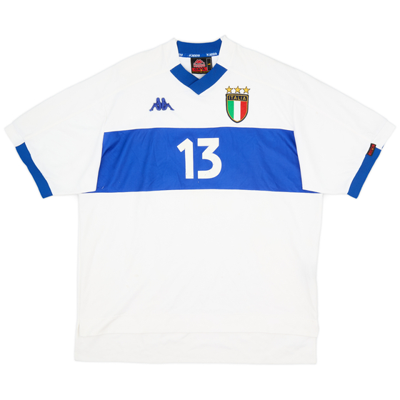 1998-00 Italy Away Shirt #13 - 5/10 - (L)