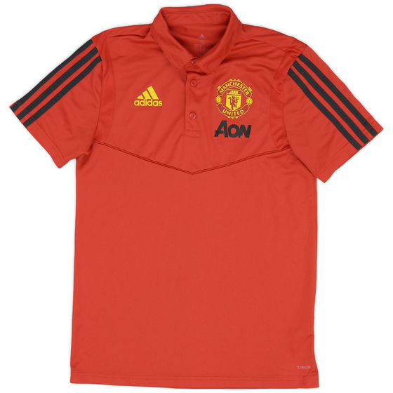 2019-20 Manchester United adidas Polo Shirt - 7/10 - (S)