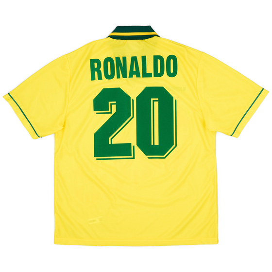 1994 Brazil Home Shirt Ronaldo #20 - 9/10 - (L)