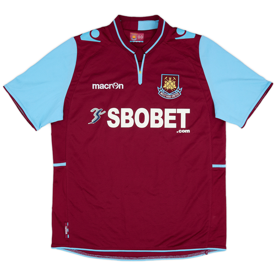 2012-13 West Ham Home Shirt - 9/10 - (S)