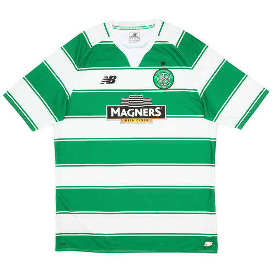 2015-16 Celtic Home Shirt - 9/10 - (XL)